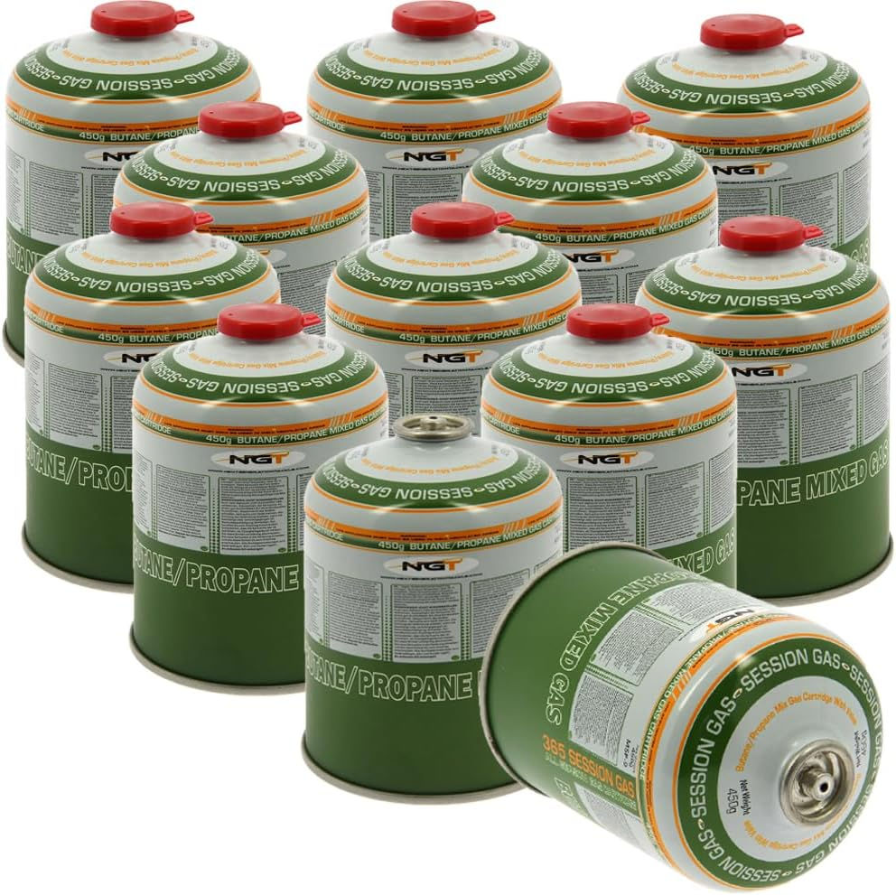 NGT 450g Butane/Propane Gas Canister 12 Pack
