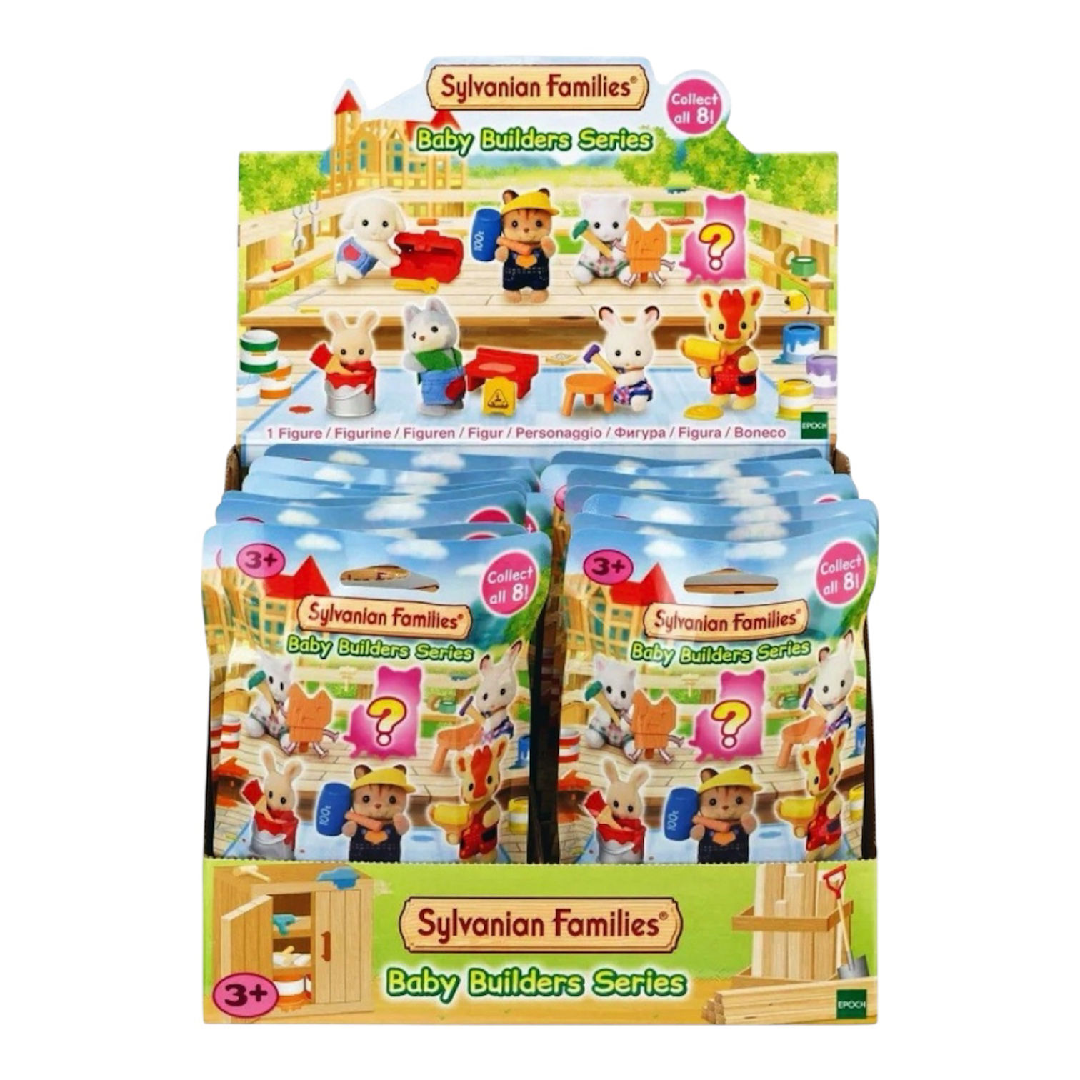 Sylvanian Families Builders Babies Friends Series Full Sealed Box x16 Blind Bags