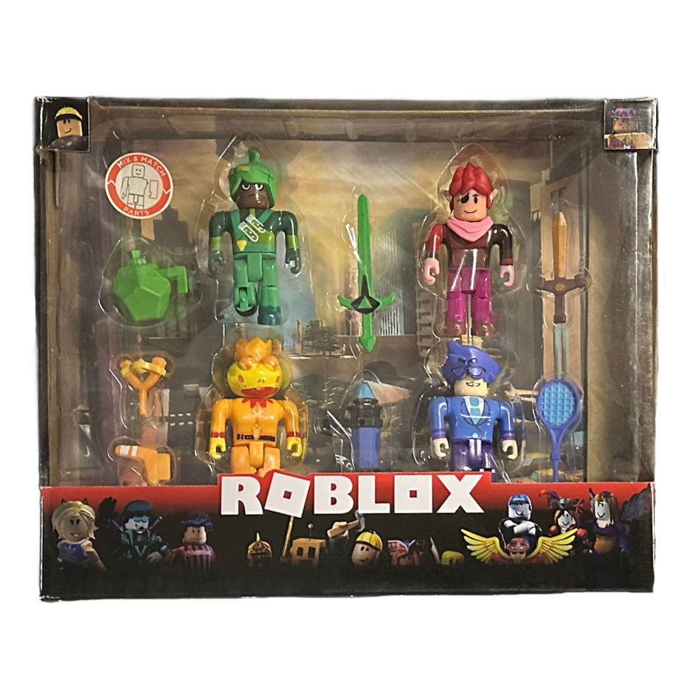 Thumbnail: Roblox Mix & Match Rotating Toy Figures
