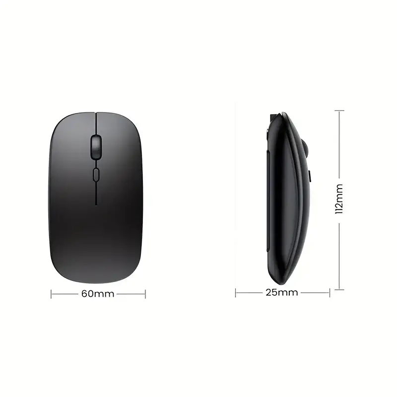 Thumbnail: Bluetooth Wireless Silent Click Rechargeable Mouse