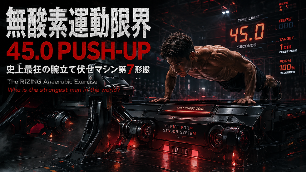 45.0PUSH-UPð«å²äžæçã®è
ç«ãŠäŒããã·ã³ç¬¬7圢æ
ãæåŒ·ããŒããŒã®åã§å®å
šæ»ç¥ãã