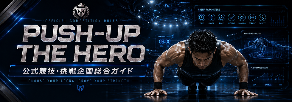 PUSH-UP THE HERO公式競技・挑戦企画総合ガイド