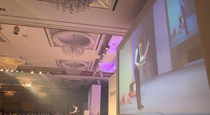 日本ストライカー株式会社National Sales Meeting 2019&2018Awardにデビルスティック超人CONROが出演!