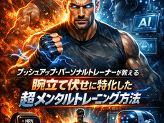 集中と覇気で回数を増やす —プッシュアップ・パーソナルトレーナーが教える腕立て伏せに特化した超メンタルトレーニング方法