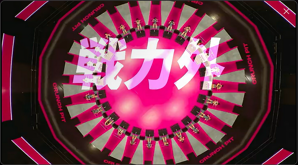 ファイナルドラフト腹筋競技CRUNCH PITクランチピットVSサバイバル腕立て伏せ