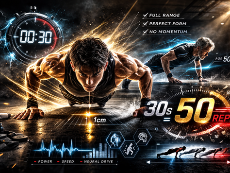 世界トップクラスのパワーを持つ腕立て伏せ選手が30秒間に達成できる回数は？