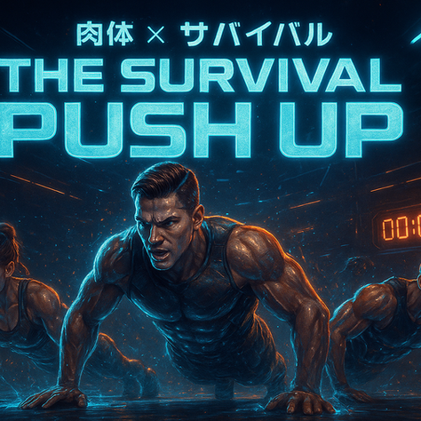 腕立て伏せで極める「粘り強さ」耐久力×忍耐力で勝つサバイバル・トレーニング