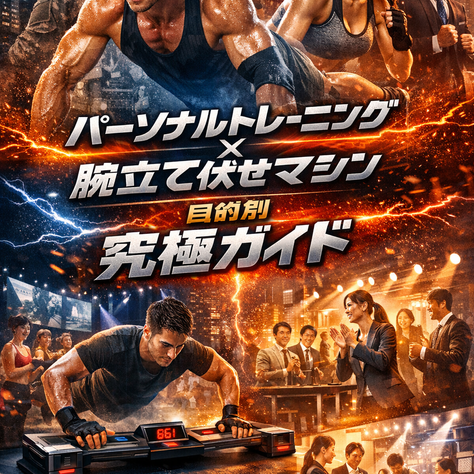 パーソナルトレーニング×腕立て伏せマシン目的別究極ガイド─効果とメリット