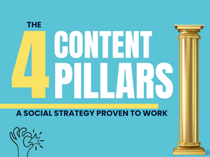 The Four Content Pillars: a social strategy proven to work