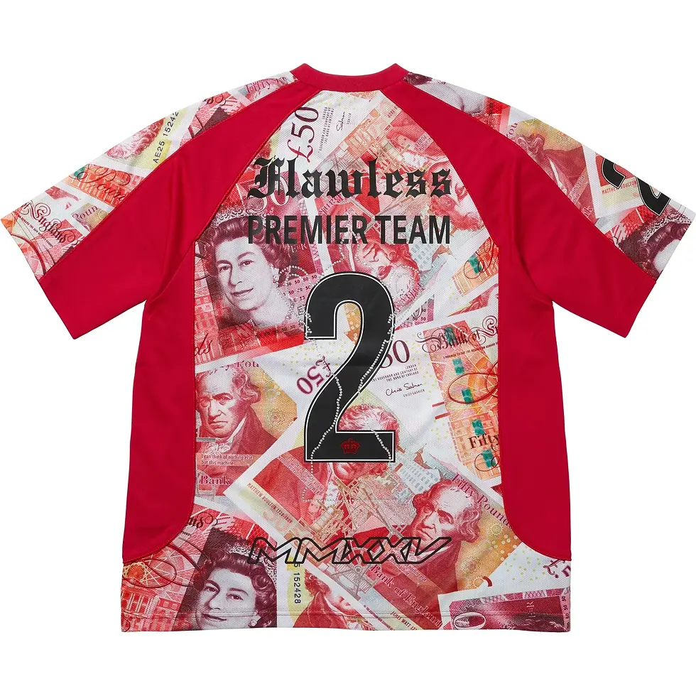 Thumbnail: Supreme Pounds Soccer Jersey