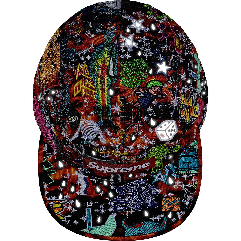 Thumbnail: Supreme AOI Embroidered Camp Cap