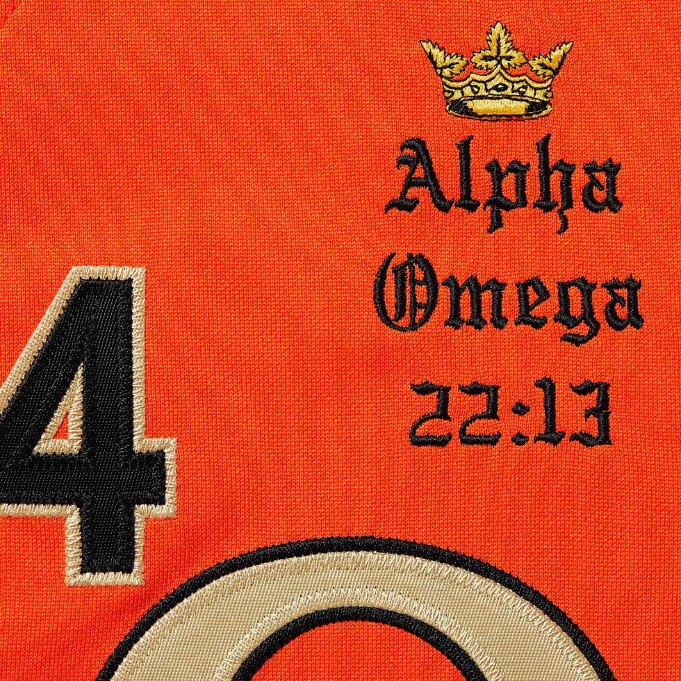 Thumbnail: Supreme Alpha Omega Baseball Jersey
