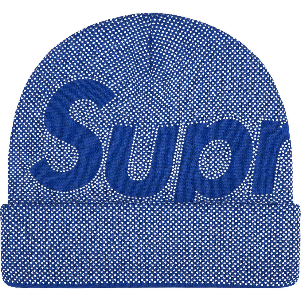 Thumbnail: Supreme Studded Knockout Big Logo Beanie