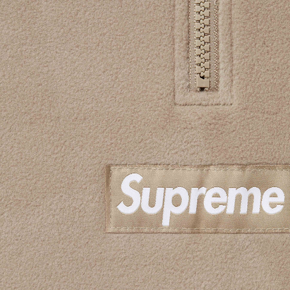 Thumbnail: Supreme Polartec Facemask Half Zip Hooded Sweatshirt