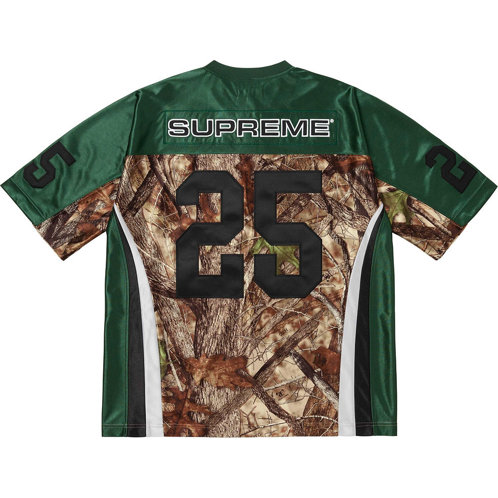 Thumbnail: Supreme Breast Cancer Awareness Football Jersey