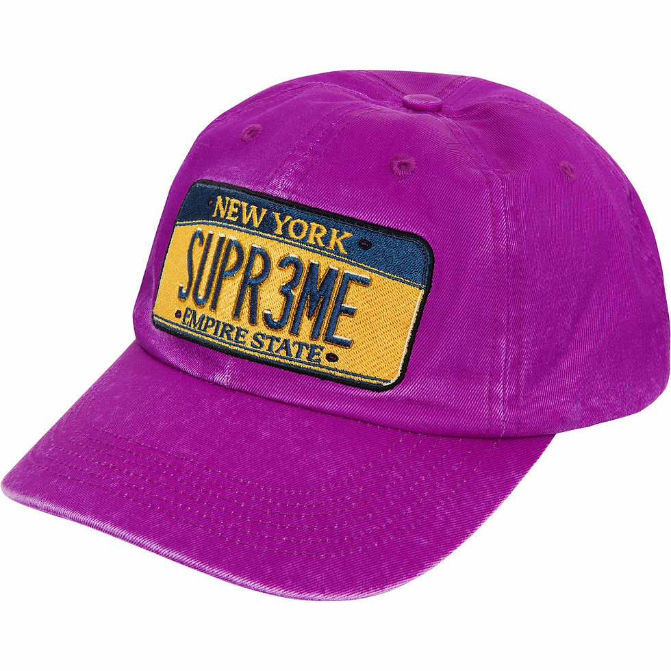 Thumbnail: Supreme License Plate 6-Panel