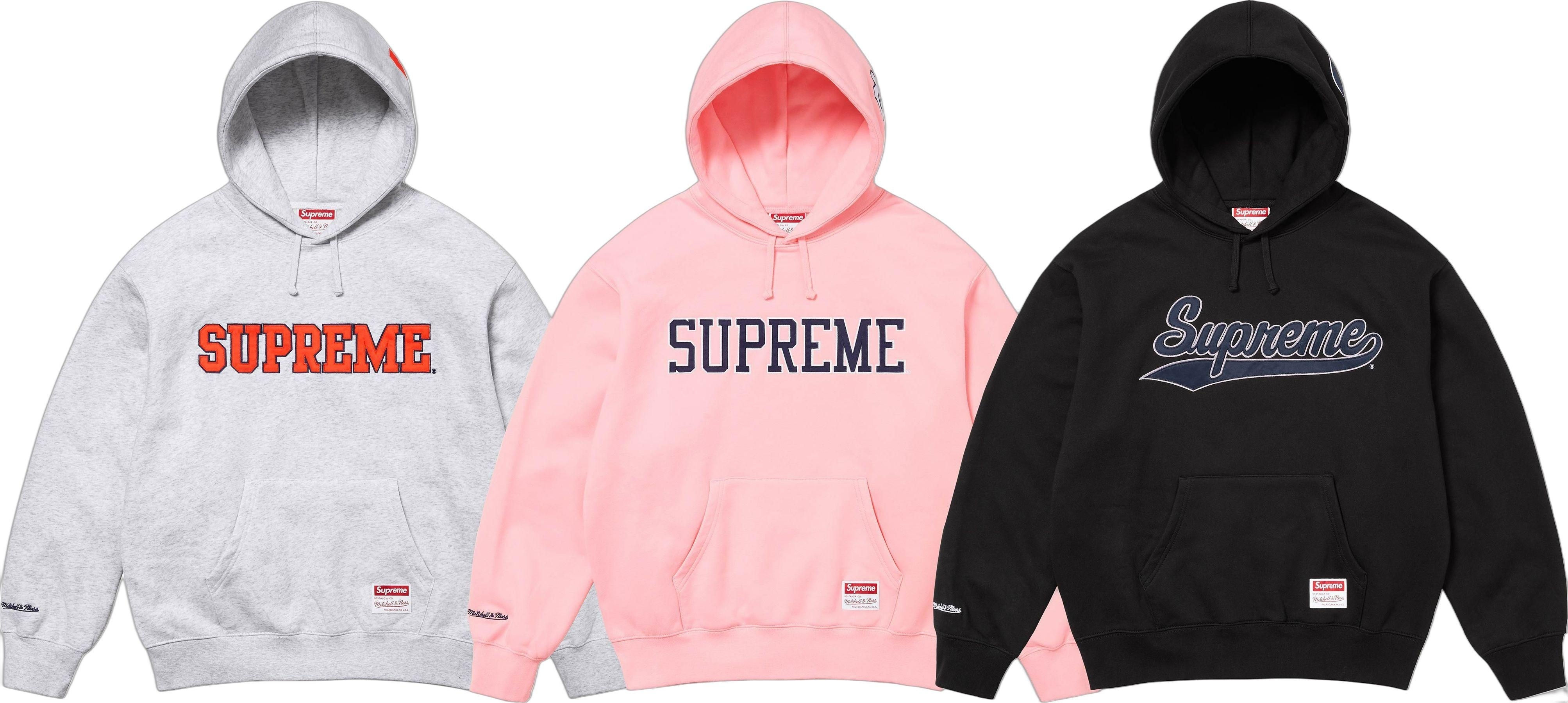 Supreme Mitchell & Ness NCAA Hooded Sweatshirt