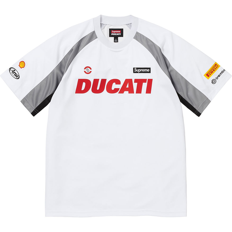 Thumbnail: Supreme Ducati Soccer Jersey