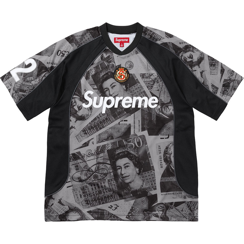 Thumbnail: Supreme Pounds Soccer Jersey