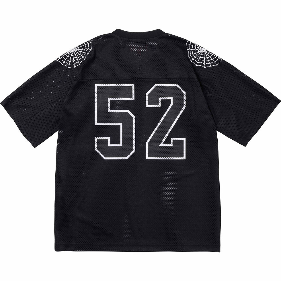 Thumbnail: Supreme Spiderweb Football Jersey