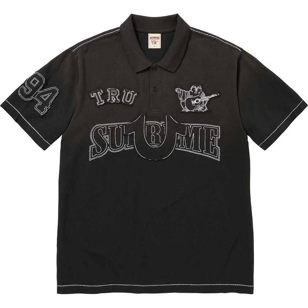 Thumbnail: Supreme True Religion Appliqué Polo
