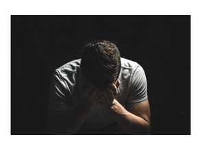 Man feeling pain