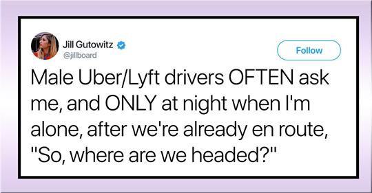 women don't feel safe in uber taxi