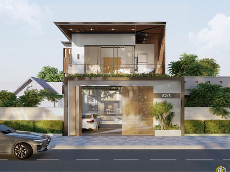 Tư vấn thiết kế nhà 2 tầng 100m2 đẹp tiện nghi tối ưu
