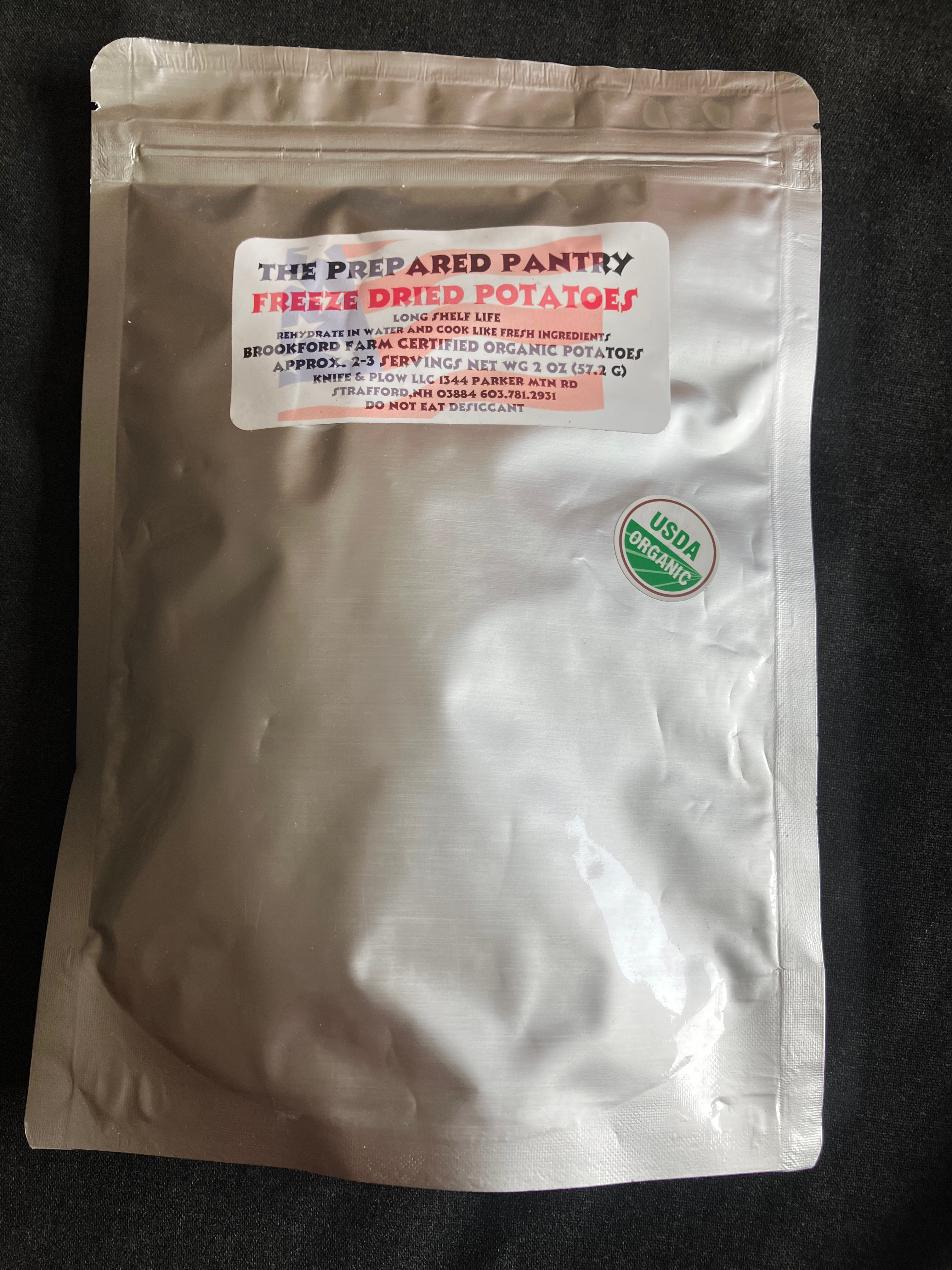 Freeze dried Potatoes 