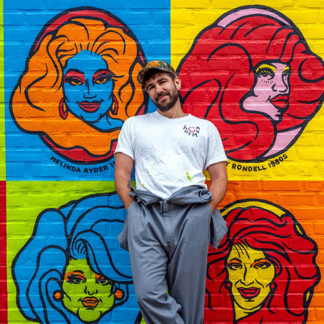 If Life's a Drag, Kansas City's Been Living: Jared Horman's Latest Mural