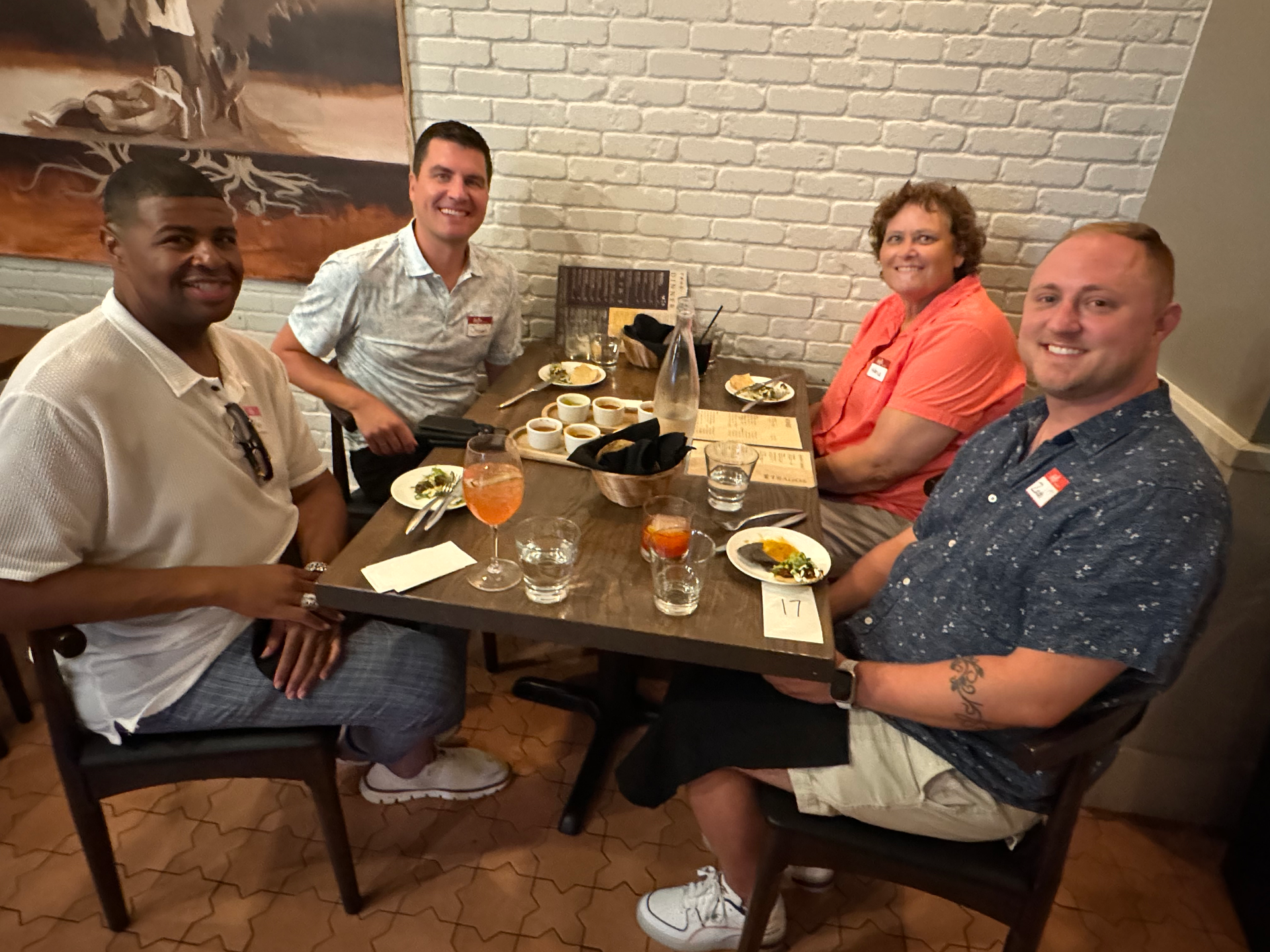 People connecting at Queer Dinner Club
