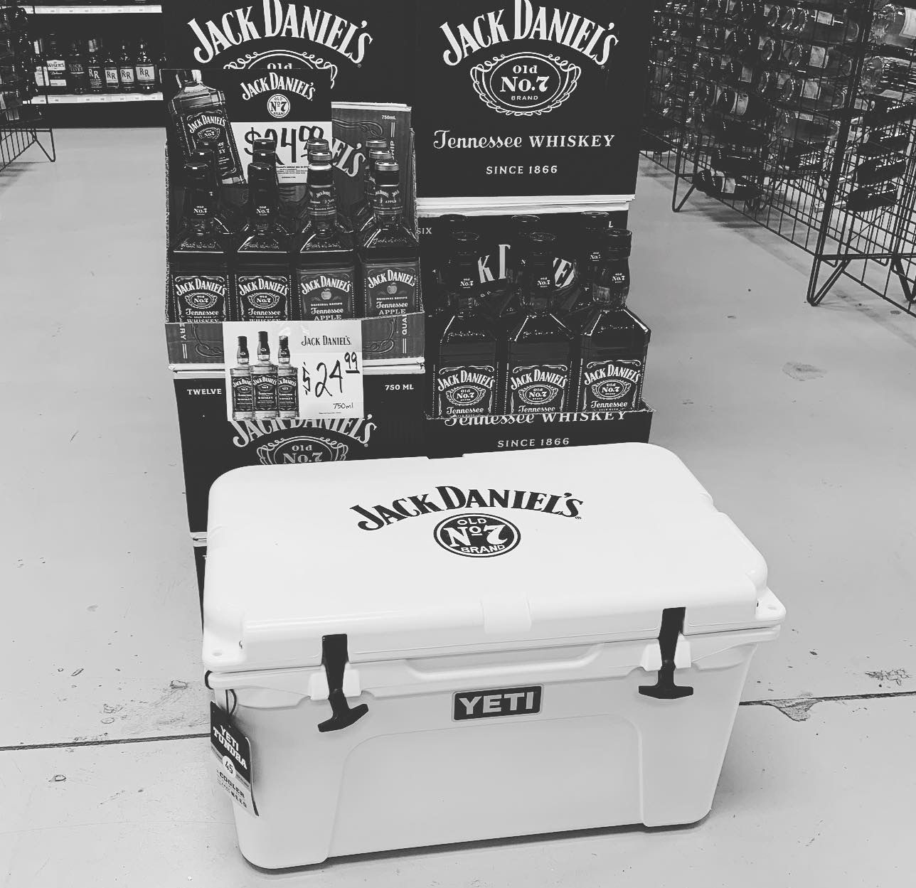 Jack Daniels Yeti Cooler