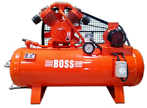 Reciprocating air compressor and piston air compressor