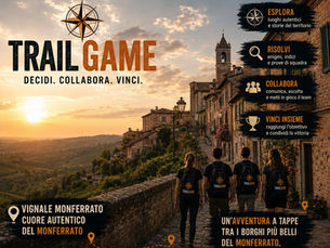 Tra vicoli in pietra, colline del Monferrato e missioni condivise, TrailGame trasforma il team building outdoor in un’esperienza immersiva fatta di strategia, collaborazione e territorio autentico.