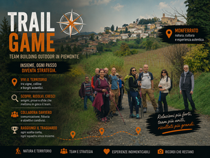 Un’esperienza TrailGame tra colline, vigne e borghi del Monferrato, dove ogni passo diventa collaborazione, strategia e connessione reale tra le persone.