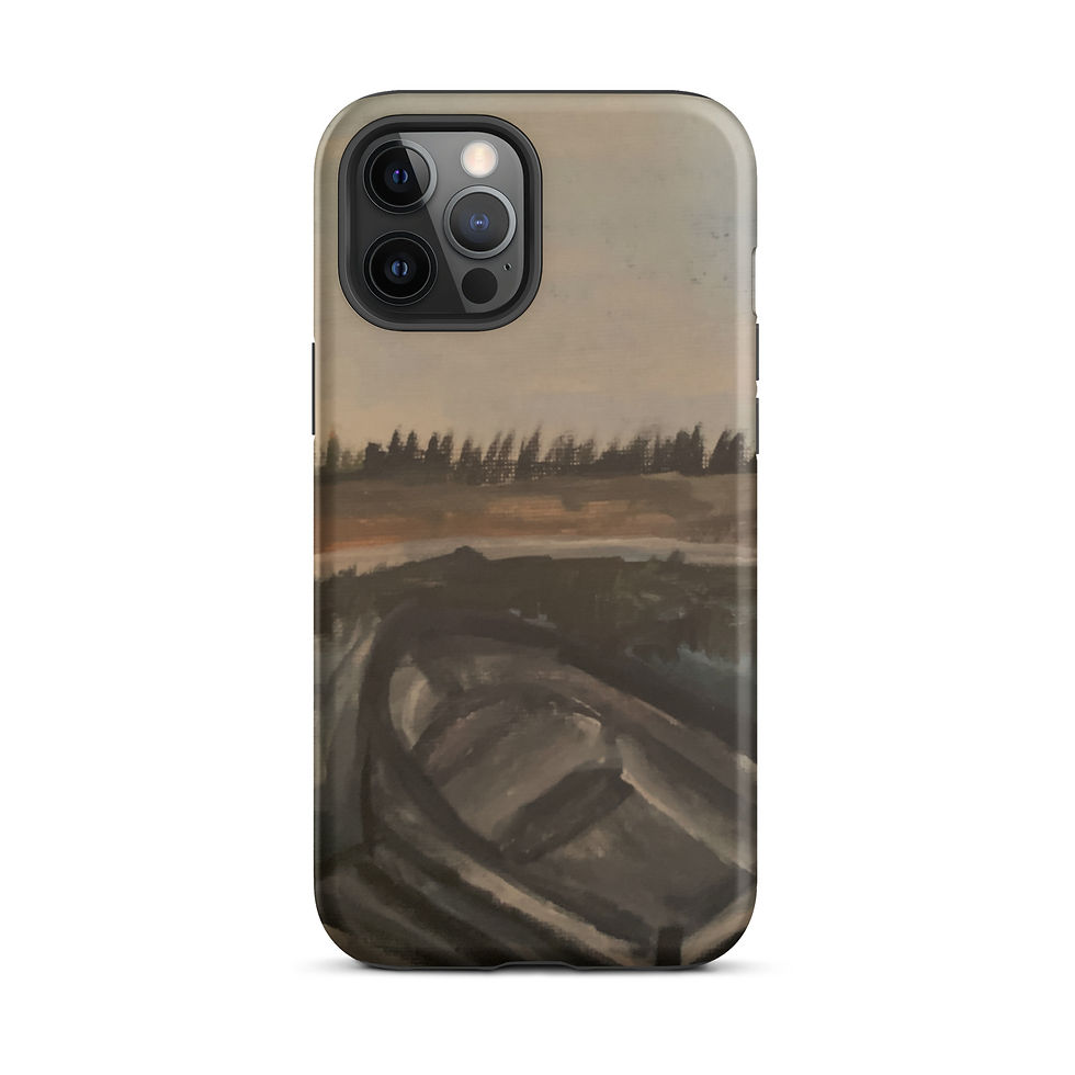 Thumbnail: Lonely Boat - Phone Case