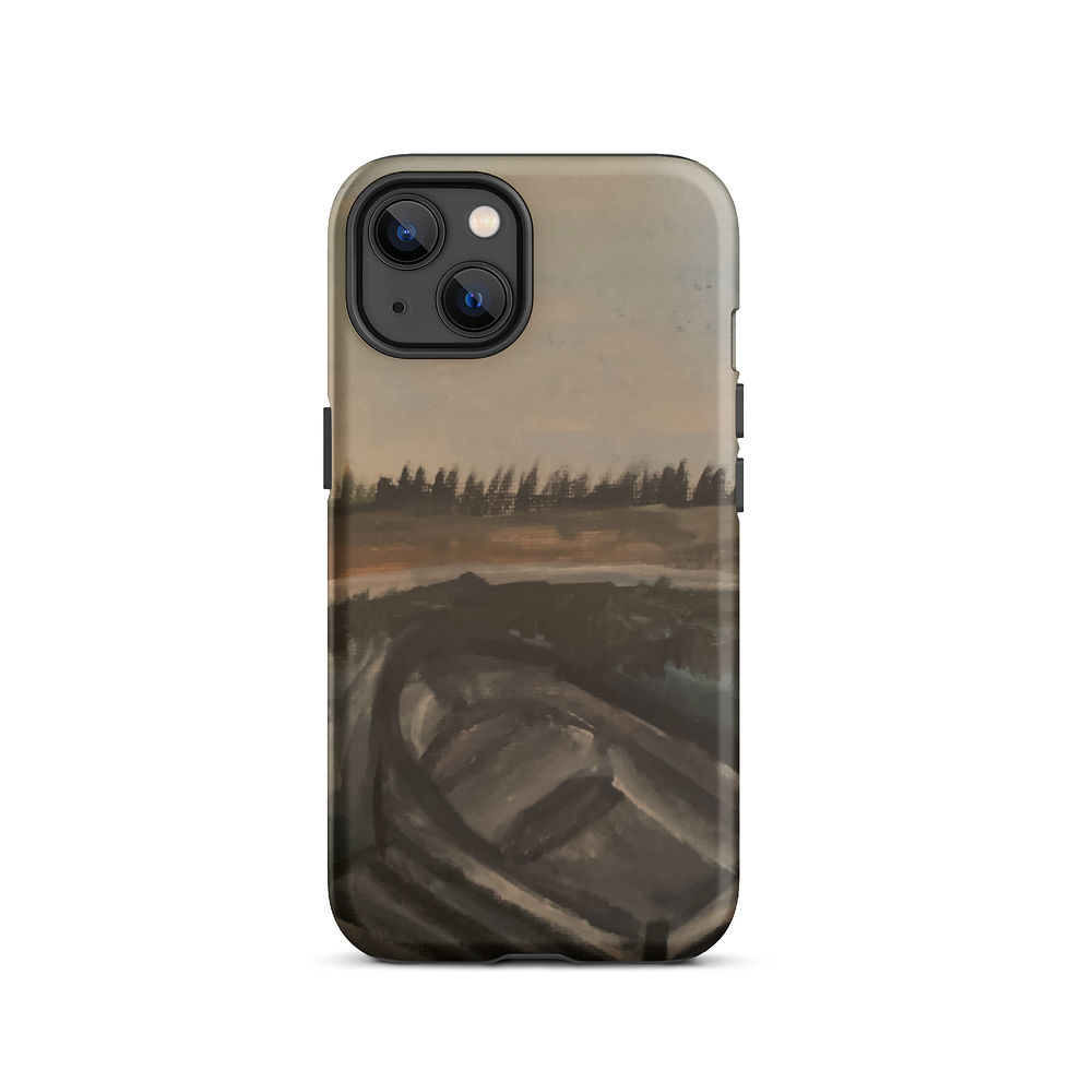 Thumbnail: Lonely Boat - Phone Case