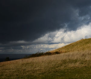 Field Storm Clouds