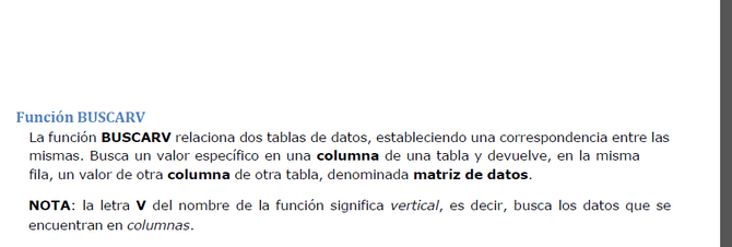 Función BUSCAR