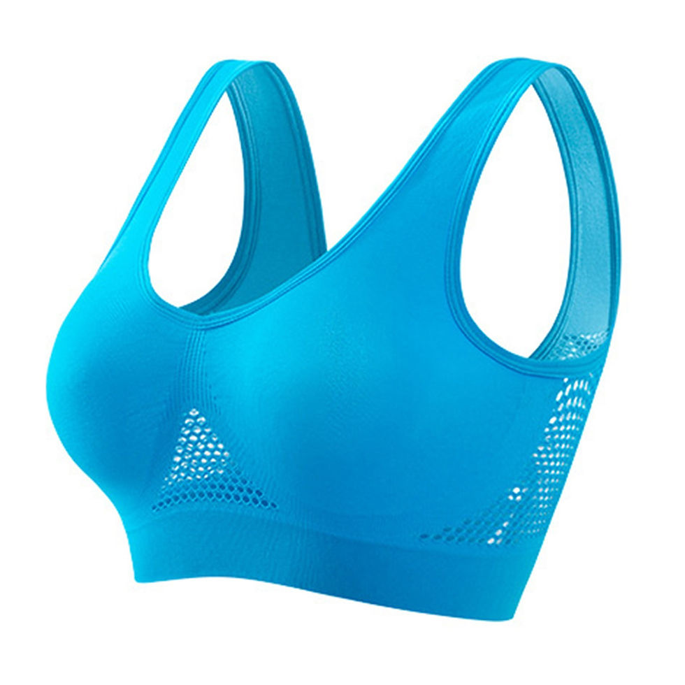 Thumbnail: Beautiful Back Sports Bra Shockproof Running Fitness Anti-sagging Upper Collecti