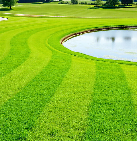 A freshly cut field with beautiful even