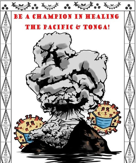 Tapa Handicraft of the volcano & COVID19