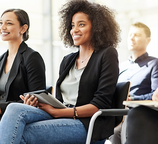 adults learning in classroom setting