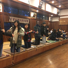 留学生対象の弓道体験教室