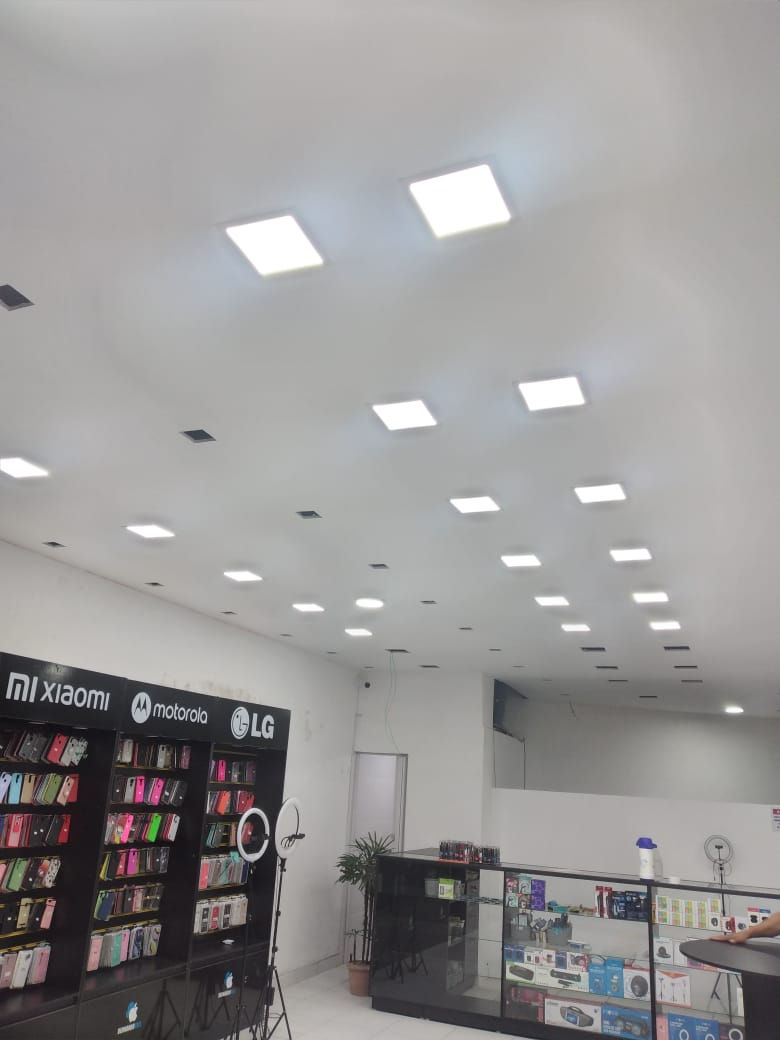 Instalação de paineis de Led 