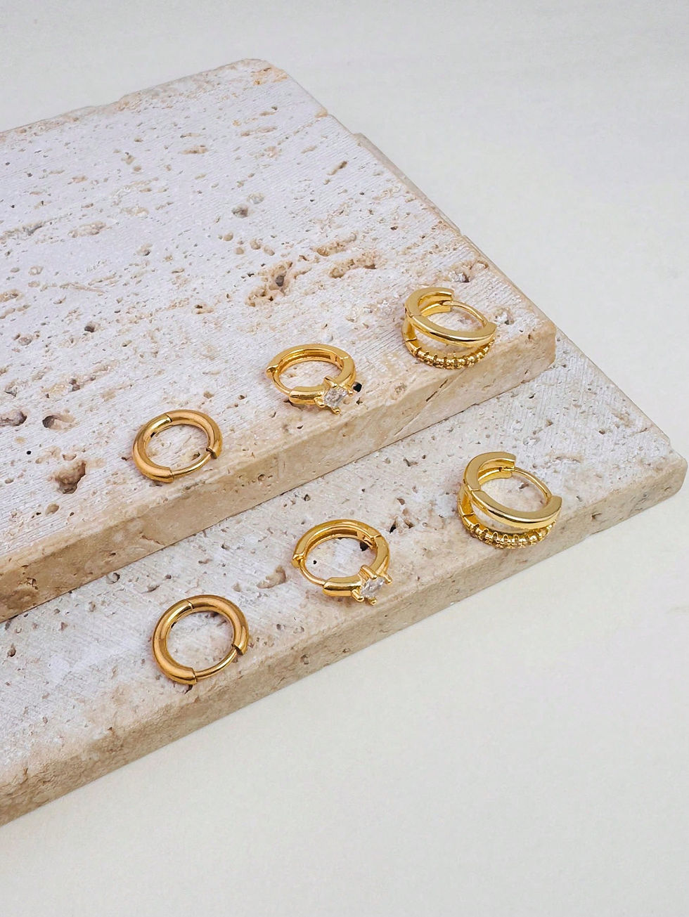 Thumbnail: Triple Crown Earring Set