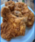 Fried Pork chops and sides
