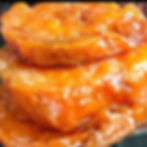 Yam patties w brown sugar