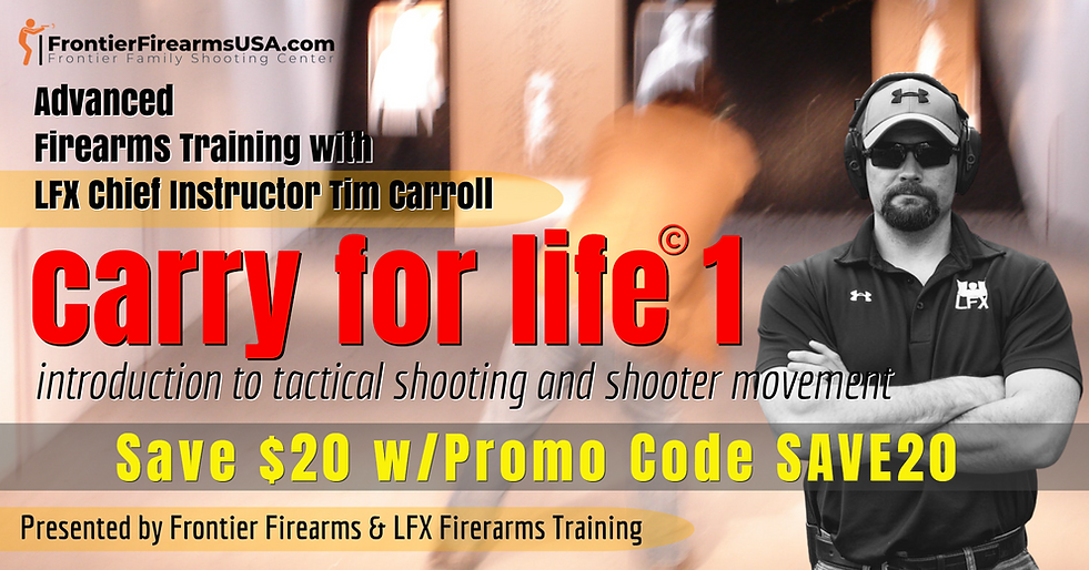 Carry For Life 1 Advanced Training