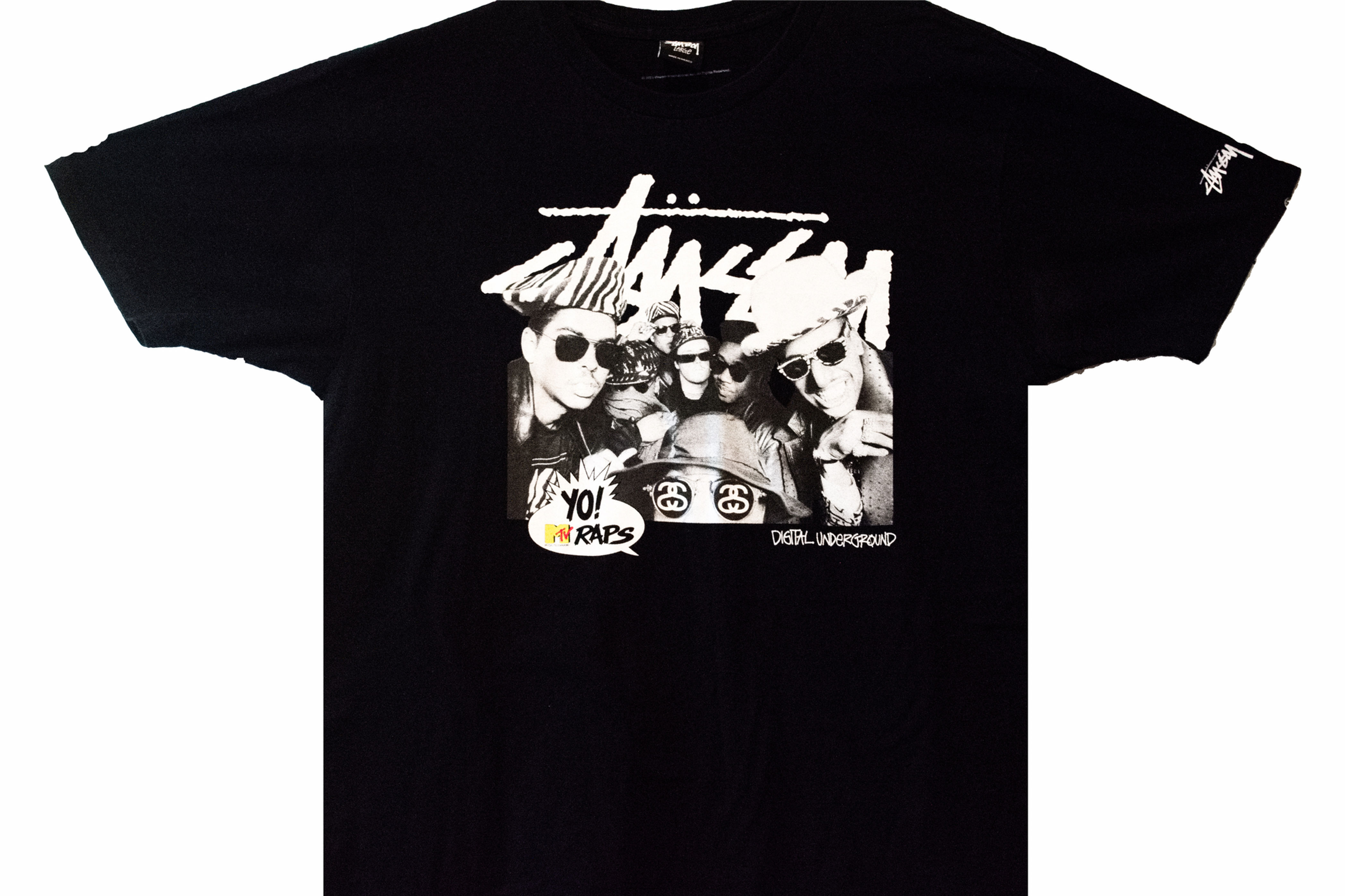 VIntage Stussy YO! MTV Background Tee
